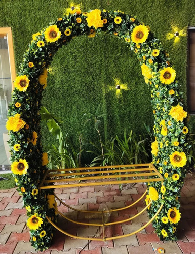 Artificial Flowers Garland - Color: Yellow And Green