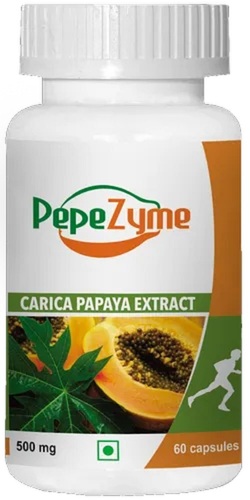 Ayurvedic Papaya Fruit And Leaf Capsules