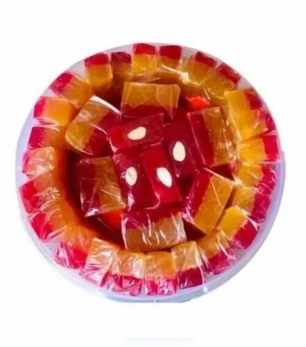 Bombay Halwa - FSSAI Certified, Regular Size | Orange Flavor, Good Quality, Sweet Taste, Tasty, 1 Month Shelf Life