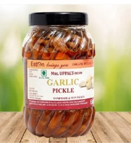 Chilly Garlic Pickle - Long Shelf Life Easy to Digest Quality Tested | Spicy Flavor Piece Shape Rich in Taste Prompt Delivery