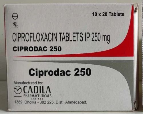 Ciprofloxacin Tablets 250 Mg- Ciprodac 250 Tablets