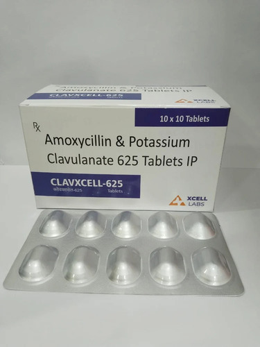 Clavxcell-625 Amoxicillin And Potassium Clavulanate 625 Tablets