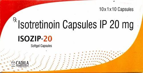Isotretinoin 20mg Capsules - 2 Year Shelf Life, Effective Severe Acne Treatment in Strips Packaging