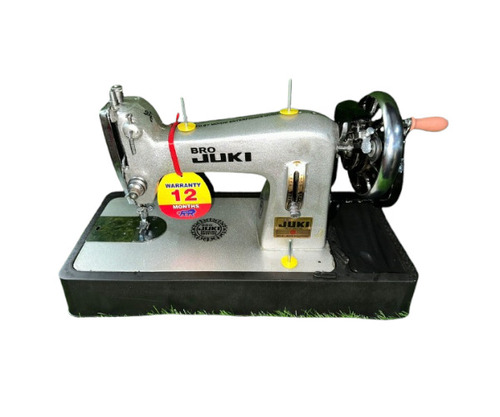 Juki Sewing Machines - Metal, Manual Operation, Polished Grey & Black Finish | Modern Style for Home & Industrial Use