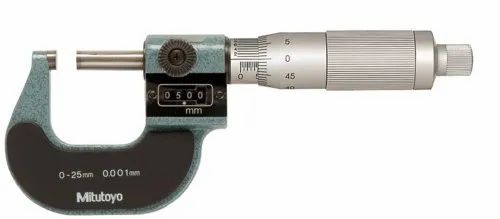 Mitutoyo Digital Outside Micrometer - Color: Silver