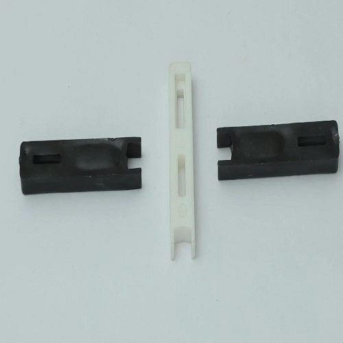 Plastic Anti Left Handle - 3 Inch, Black Color Coated | Ideal for Window Fittings & Versatile Side & Top Mount Application