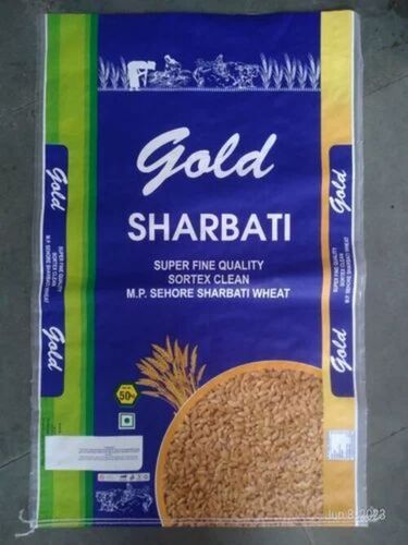 Printed Wheat Packaging Bag - BOPP Material, 560x940mm Size, Multi-Color Design | Ideal for Efficient Packaging Solutions
