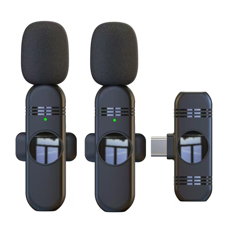 Professional K9, K8, K11, K15,K35 Mini Lavalier Lapel Microphone Wireless Noise Reduction Outdoor Live Radio Microphone manufacturer