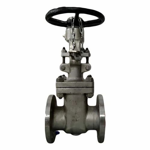 Rising Spindle Gate Valve - Color: Silver