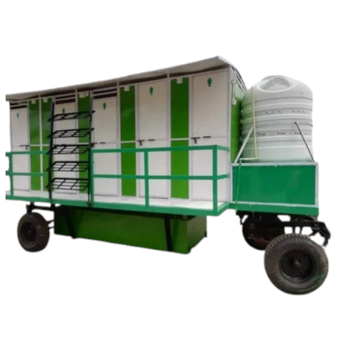 Steel Luxury Mobile Toilet Van