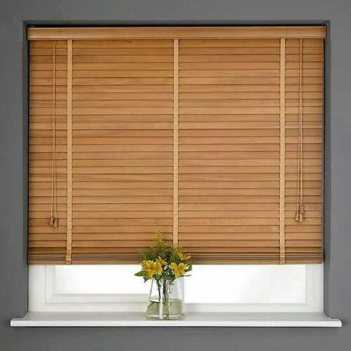 Wooden Venetian Brown Blind - Color: .