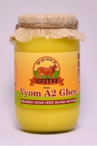 150ml A2 Ghee - Light Yellow, Original Flavor | Long Shelf Life, Easy to Digest, Hygienically Packed, Timely Delivery