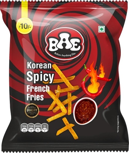 Bae French Fries Potato Chips Korean Spicy Flavor