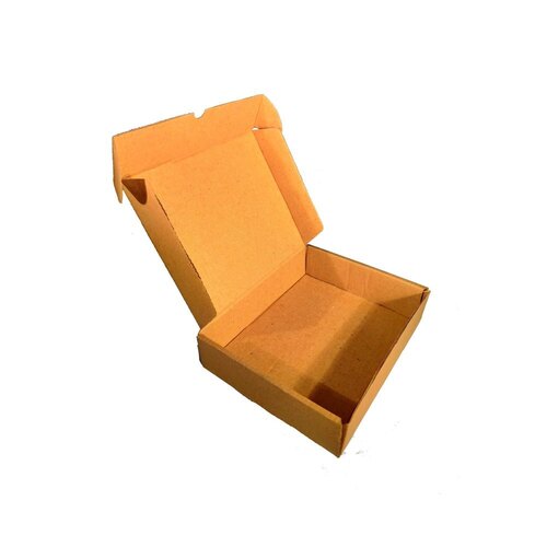 Corrugated Box - Coated Paper, Multisizes (3ply, 5ply & 7ply) | Multicolor, Brown Printing, Rectangle Shape, Custom Surface Finish for Food Use