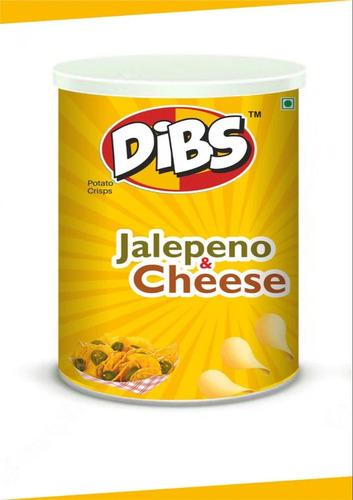 Dibs Stacks Potato Chips - Crispy Vegetarian Crunchy Delight | Salty Flavor, Stackable Texture