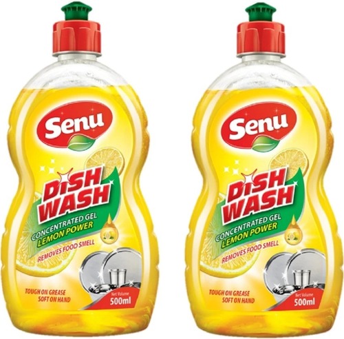 Dish Wash Gel - Color: Yellow