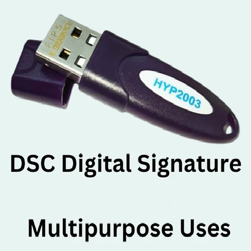 Dsc Digital Signature Certificate 
