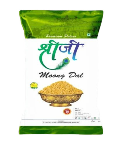 Moong Dal Packaging Bag - BOPP Material, Multi Color Printed Design | Durable and Versatile Packaging Solution for Moong Dal