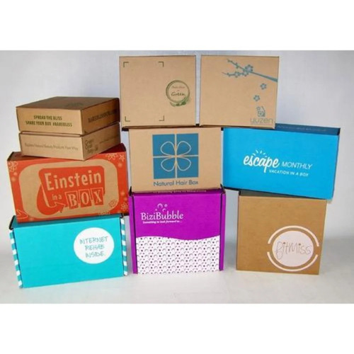 Printed Corrugated Packaging Box - Color: Any5.