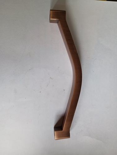 Stainless Steel Door Handle - Color: Red