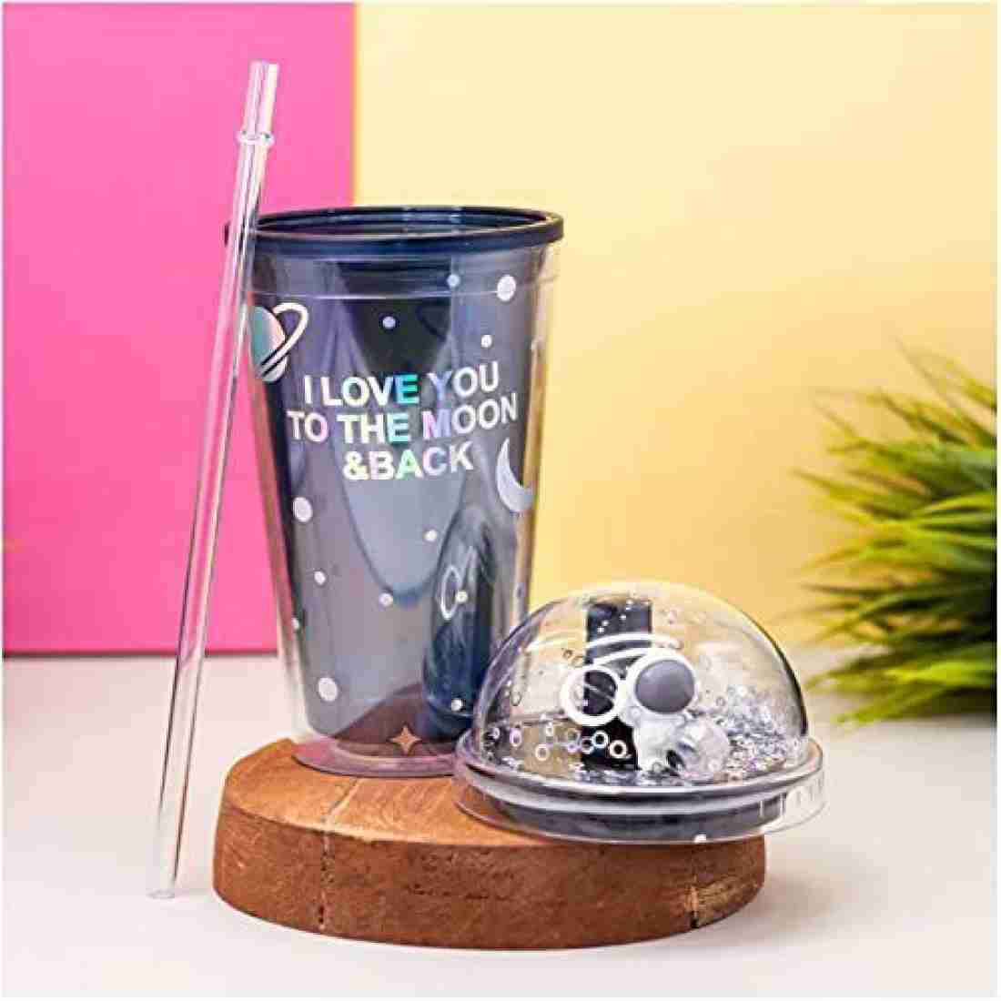 Astronaut Led Sipper With Straw