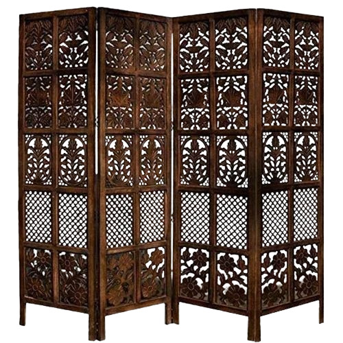 Brown Wooden Partition