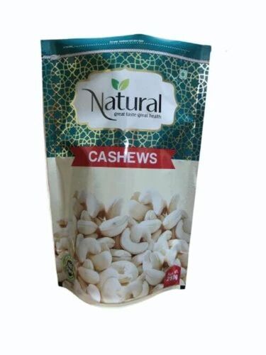 Cashew Nut Packaging Pouch - Plastic Stand Up Pouch, Multi Color Printed Design | Durable Packaging Solution for Cashew Nuts