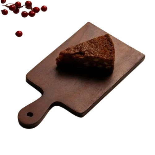 Firework Wooden Platter - Medium Size, Brown Color | Polished Wood Finish, Ideal for Home and Restaurant Use