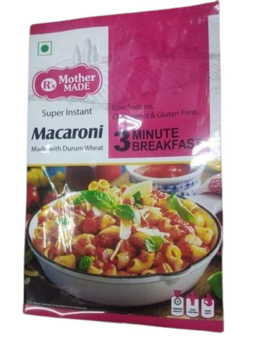 Macaroni Packaging Pouch - PET Material, 6 X 4 Inch Size, Multi Color Printed Design | Flat Pouch with Heat Sealed Closure, Flexographic Printing