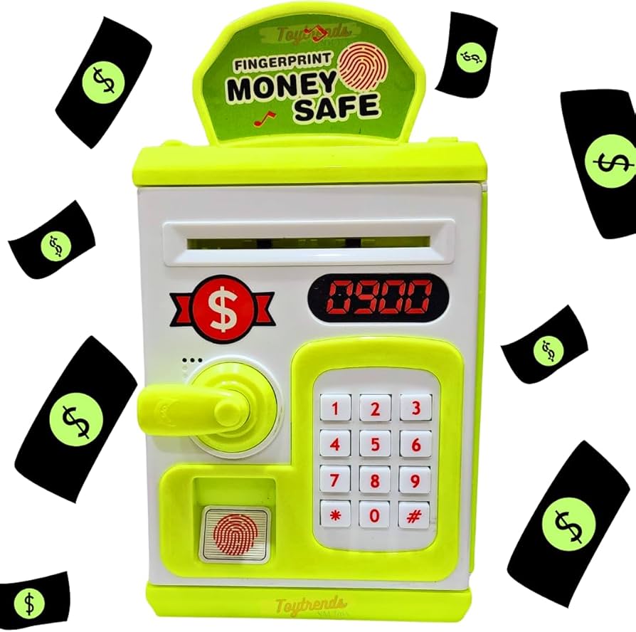 Piggy Bank Money Box - Color: Multicolor