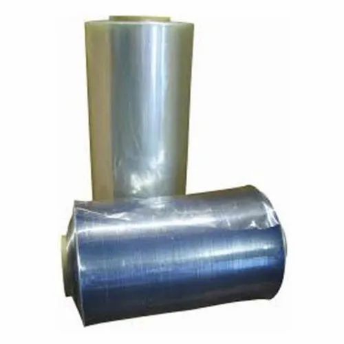 Plain PVC Shrink Film Roll - Transparent, Custom Size | Features: PVC Material, Stretch Film Type, Ideal for Packaging Applications