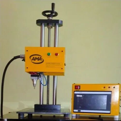 Pneumatic Lcd Controlled Dot Pin Marking Machine