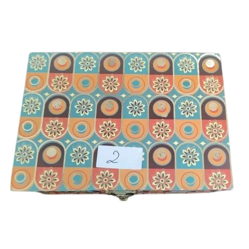 Printed Gift Packaging Box - Cardboard, 7 x 9 x 2 Inch, Multicolor | Rectangular Shape, Magnetic Closure, Printed Pattern, 2 Kg Capacity
