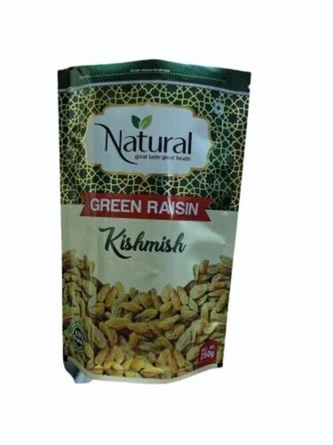 Raisin Packaging Pouch - Plastic Material, Multi Color , Printed Pattern for Food Packaging