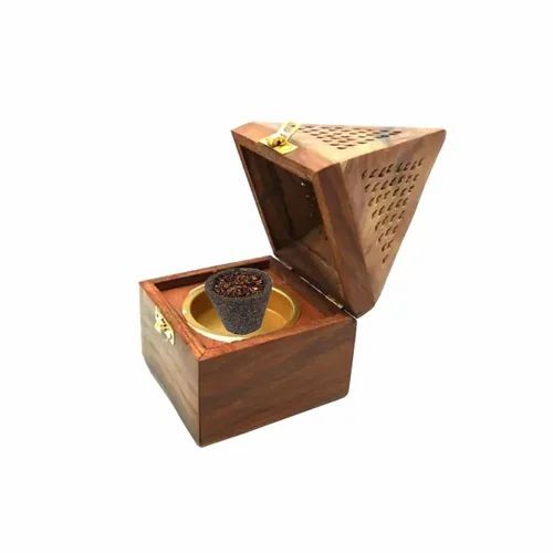 Wooden Incense Holder - Color: White