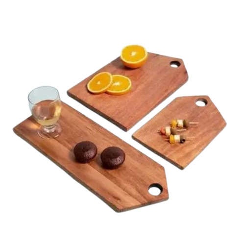 Wooden Platter Set