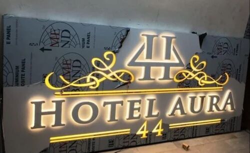 2D Hotel Sign Board - Application: Power Supply