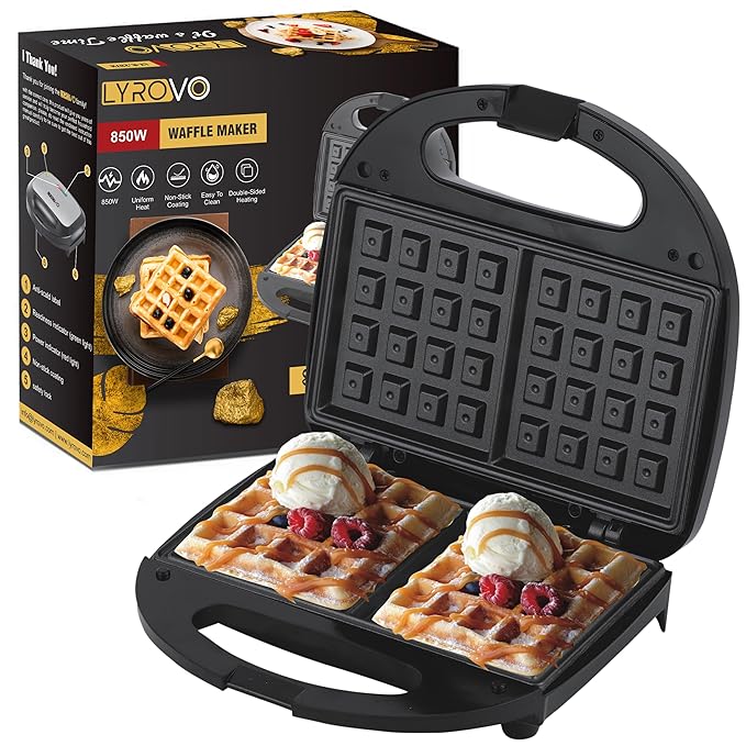 850 W Waffle Maker