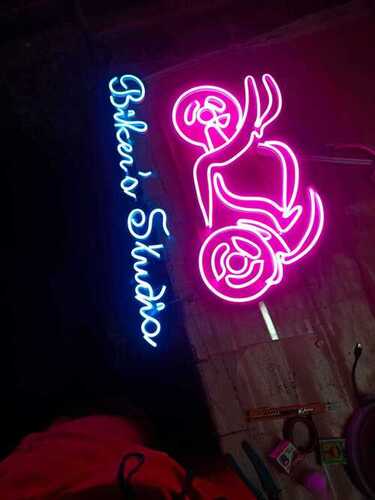 Biker Studio Neon Sign - Application: Power Supply