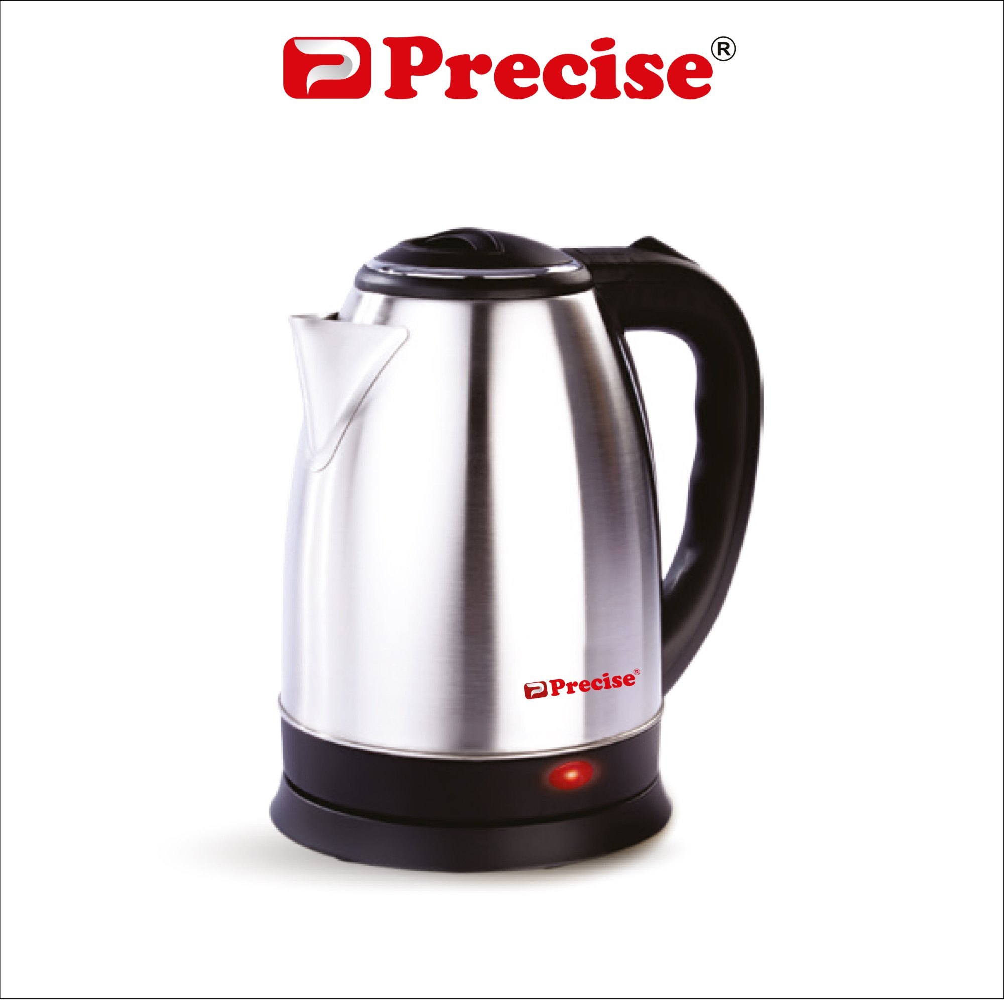 Electric Kettle - Stainless Steel 1.5 Ltr, Grey Color | Fast Boiling, Automatic Shut-Off, Ergonomic Handle, Cordless Design