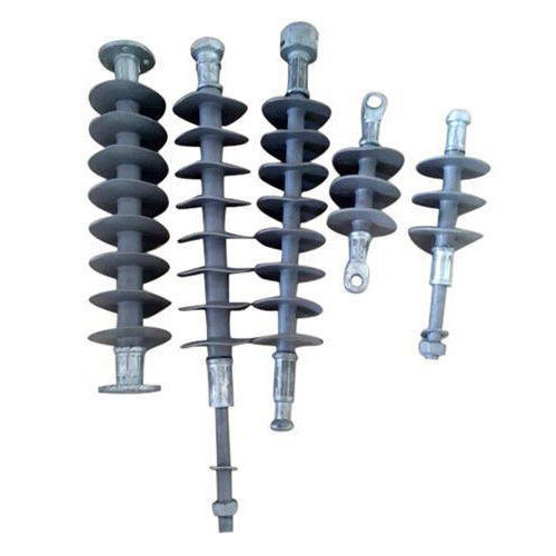 Polymer Insulator - Polymer Material All Sizes Multi Color 33Kv Capacity 50 Hz Frequency | Electrical Insulated for High Voltage Power Transmission
