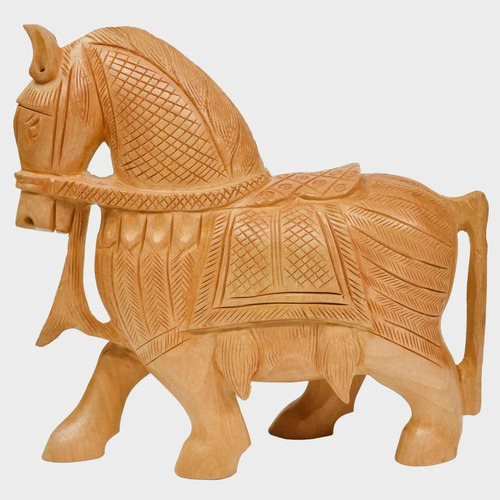 Wooden Elephant - Material: Wood