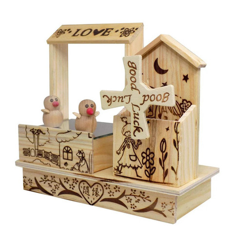 Wooden Gift - Color: Brown