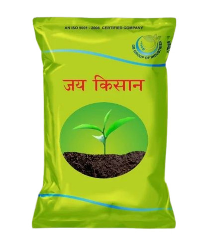 Agriculture Product Packaging Pouch - Plastic Material, Multi Color Pattern | Durable, Printed Design for Versatile Agricultural Uses