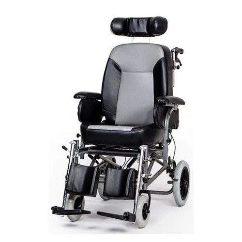 Recliner Wheelchair - Foot Rest Material: Aluminum