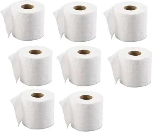 Toilet Paper Roll - Color: White