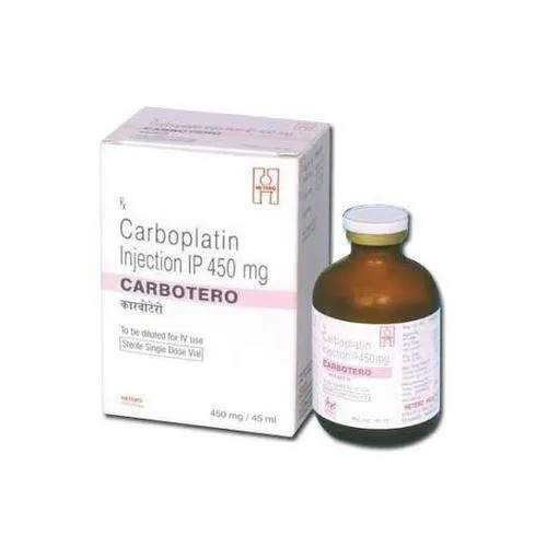 Carboplatin Injection - 450 mg/45 ml | Anti-Cancer Treatment for Ovarian and Small Cell Lung Cancer