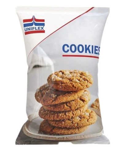 Cookies Packaging Pouch - Multi Layer PET Pillow Pouch With Glossy Surface Finish Printed Rotogravure Design Heat Sealed Closure