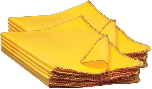 Flannel Dust Cloth - Color: Yellow