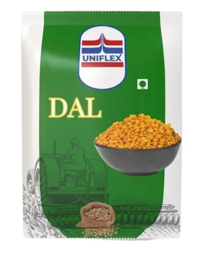 Pulses Packaging Pouch - LDPE Center Sealed Pouch, Glossy Finish with Multi Layer Lamination & Heat Sealed Closure - Rotogravure Printed Design